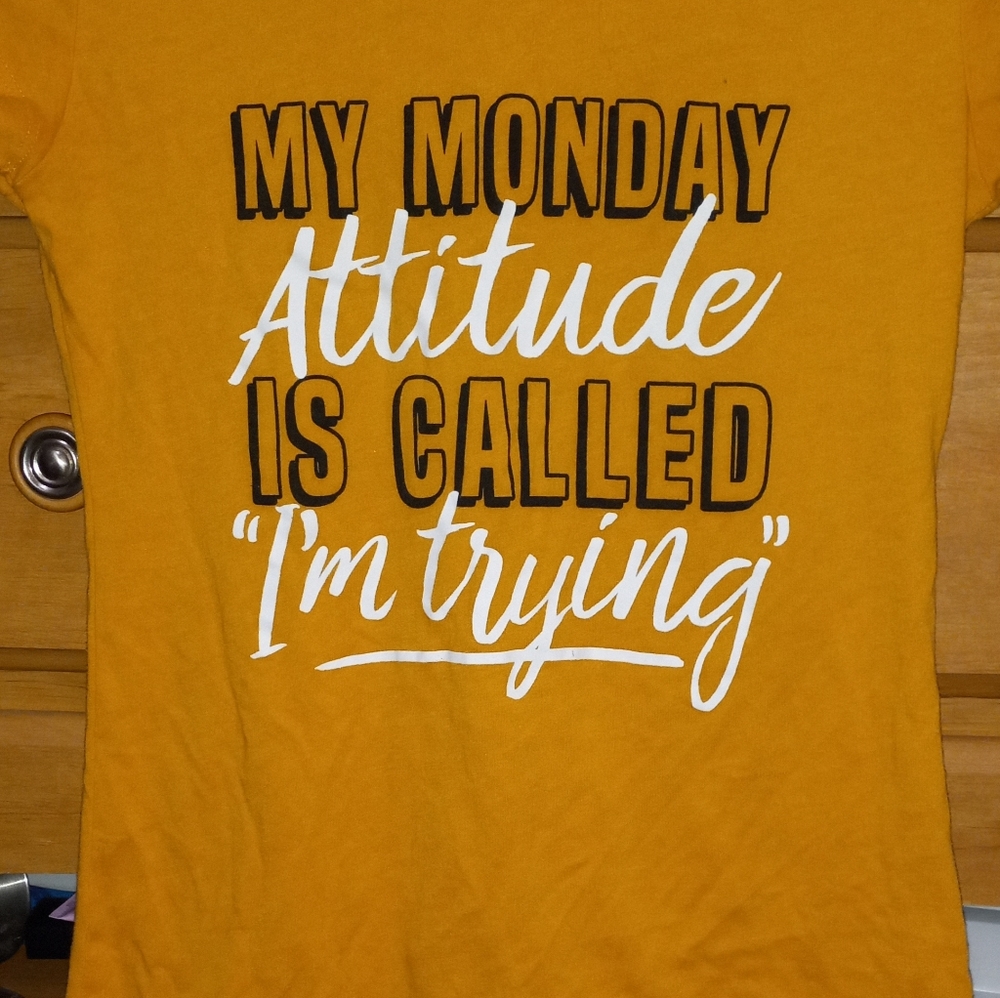 Yellow shirt